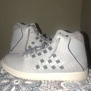Gray High Top Jordan’s